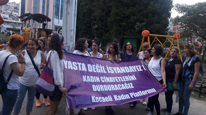 Kocaeli Kadın Platformu: Tecavüz ve kadına şiddet olaylarının sorumlusu AKP'nin kadın düşmanı politikalarıdır