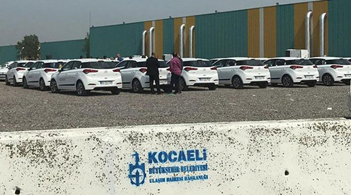 AKP'li Kocaeli Büyükşehir Belediyesi, 6 ayda 134 milyon liralık araç kiraladı