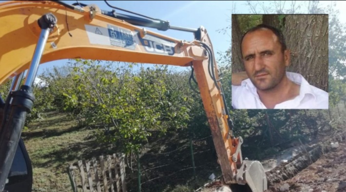 Kocaeli'de iş cinayeti: İş makinesinin kazıcı kısmı başına çarptı