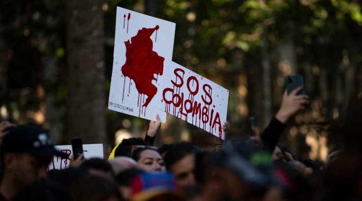 Kolombiya'da hükümet karşıtı protestolar devam ediyor: Ulusal grev çağrısı yapıldı