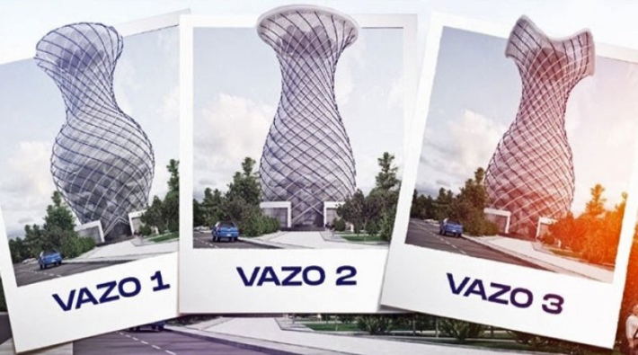 MHP'li belediyenin ‘vizyon projesi': Şehrin ortasına 70 metrelik dev vazo!