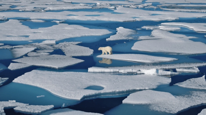 Kuzey Buz Denizi’ndeki buzlar son 40 yılın ikinci en düşük seviyesinde