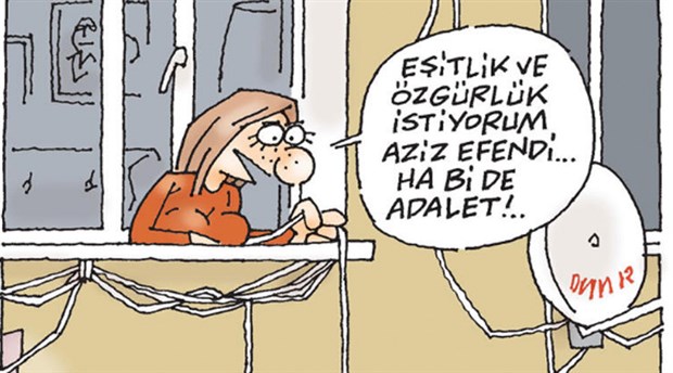 Ünlü karikatürist Hürriyet'ten fiilen ayrıldı