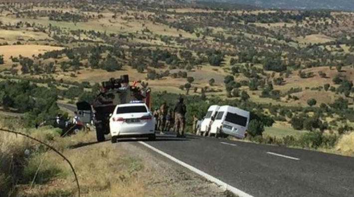 Lice'de zırhlı polis aracıyla sivil araç çarpıştı: 5 sivil hayatını kaybetti