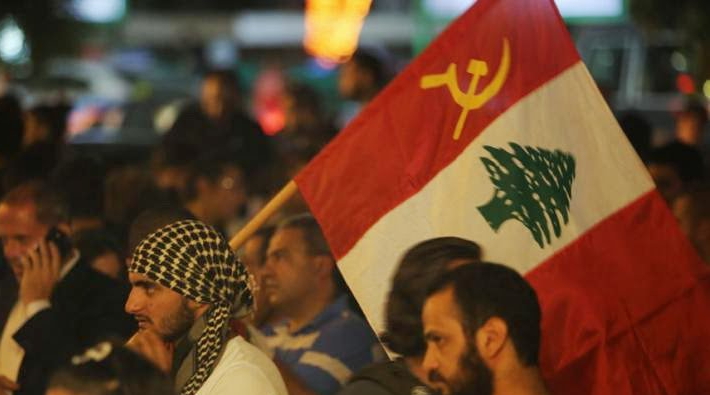 Lübnan Komünist Partisi: 17 ekim halk ayaklanması, mezhepsel bölünmeleri aşan bir halk ayaklanmasıdır
