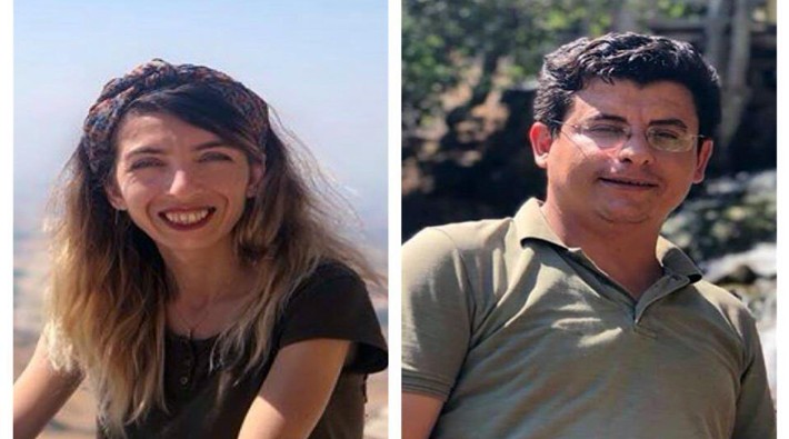 Mezopotamya Ajansı muhabirleri Sadiye Eser ve Sadık Topaloğlu tahliye edildi