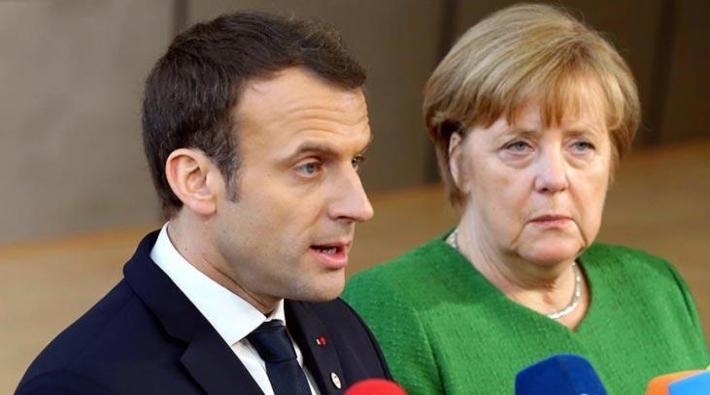 Macron ve Merkel'den İdlib açıklaması: 'Ateşkes sağlanmalı'