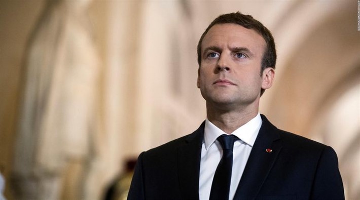 Fransa Cumhurbaşkanı Macron'a suikast girişimi