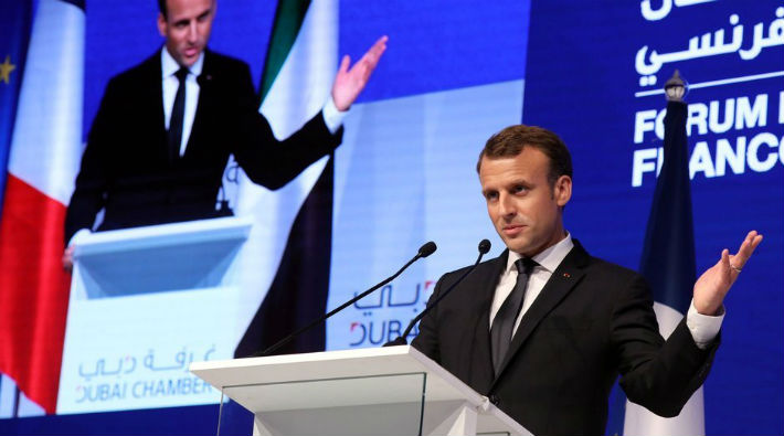 Macron'dan Suudi Arabistan ziyareti öncesi 'İran' çıkışı