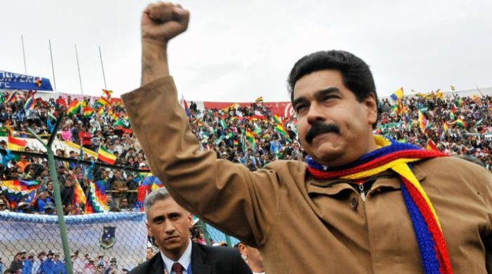 Maduro'dan ABD destekli protestolara karşı Küba'ya tam destek