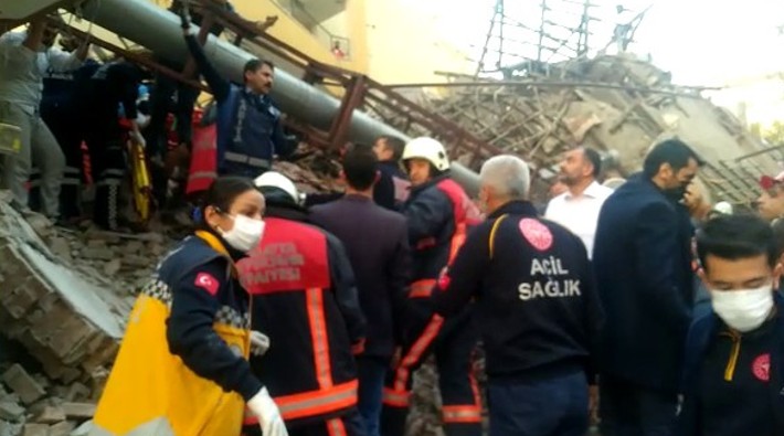 Malatya'da çöken bina ile ilgili 3 kişi tutuklandı