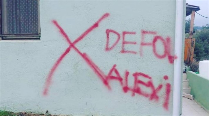 Malatya’da Alevi yurttaşların evlerini işaretleyen kişi yakalandı