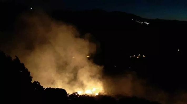 Malatya'da yangın: Alevlere müdahale ediliyor