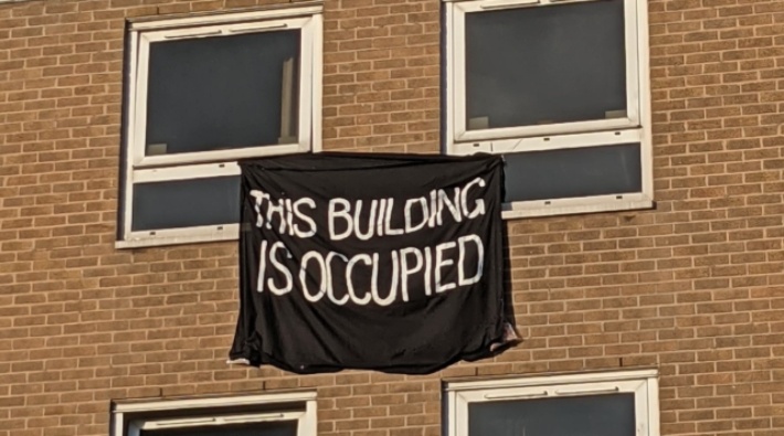 Manchester Üniversitesi'ndeki işgal eylemi devam ediyor