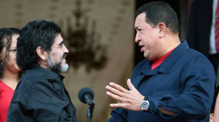 Maradona'dan emperyalist saldırganlığa karşı Venezuela halkıyla dayanışma mesajı