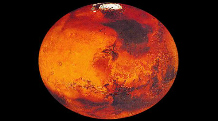 Mars çok su çekiyor