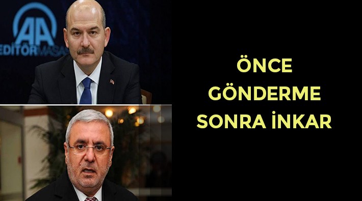 AKP'li Metiner çark etmeye doymadı: Önce gönderme, sonra inkar...