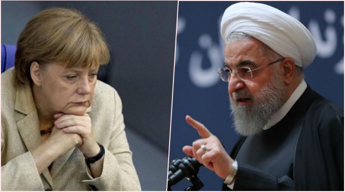 Ruhani ve Merkel arasında nükleer anlaşma görüşmesi 