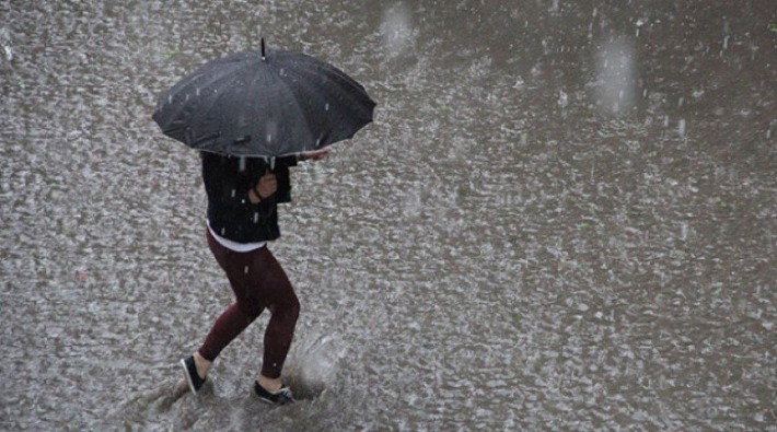 Meteoroloji'den birçok bölge için sağanak yağış uyarısı