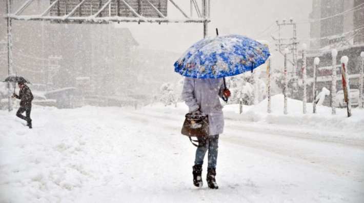 Meteoroloji'den çok sayıda şehir için kar uyarısı 