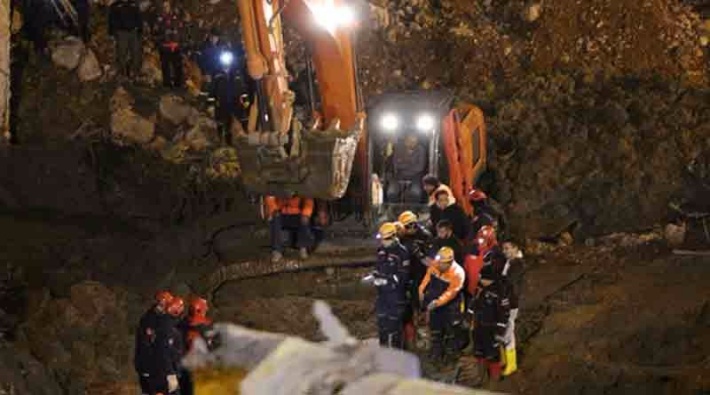 Metro inşaatındaki göçükte kalan iki işçi de hayatını kaybetti