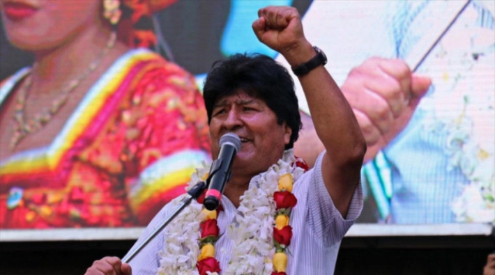 Morales'in partisi Bolivya'da seçimleri kazandı 
