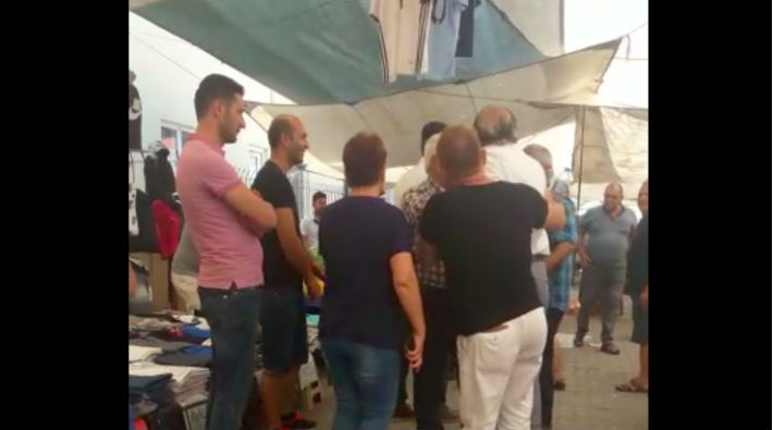 AKP'li vekil adayından pazar esnafına: Köpek, seni burdan aldırırım