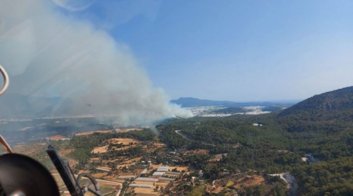 Muğla'daki orman yangını kontrol altına alındı 