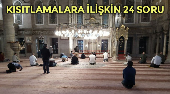 Risk gruplarına cuma namazı istisnası: Kısıtlama geçerli olmayacak!