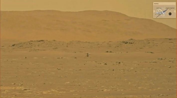 NASA: Mars'ta helikopter uçuşu başarılı oldu