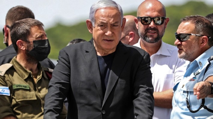 Netanyahu, 44 kişinin yaşamını yitirdiği izdiham yerinde protesto edildi