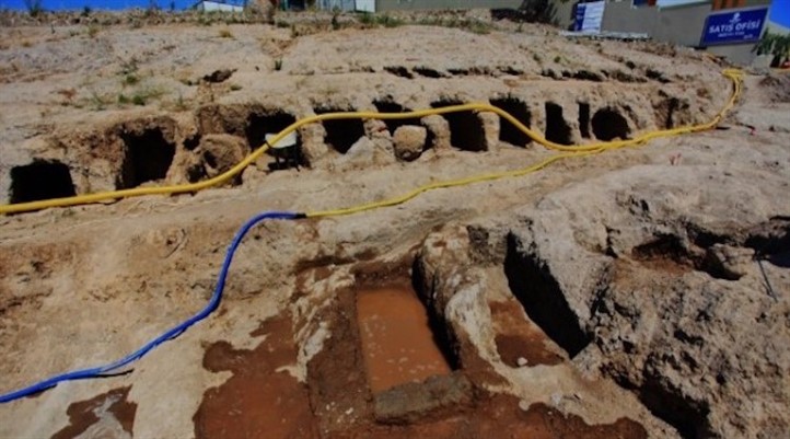 Bodrum’da 2 bin yıllık nekropol lüks villa inşaatı ve atık su alanı yapıldı