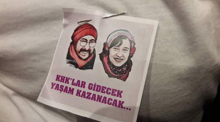 Nuriye Gülmen ve Semih Özakça’nın resimlerinin tişörtlere basılması yasaklandı!