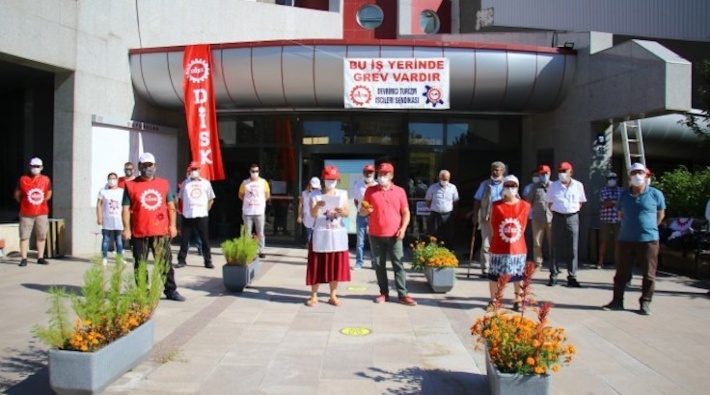 ODTÜ Vişnelik Tesisi'nde Dev-Turizm İş greve başladı