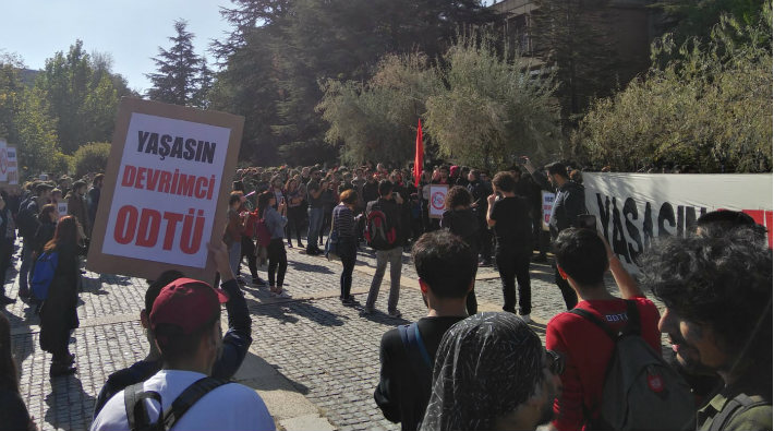 ODTÜ'de faşist provokasyona geçit yok: 'Üniversiteleri çetelerden temizleyeceğiz'