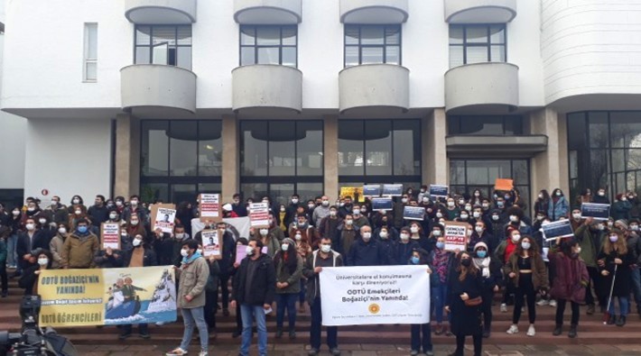 ODTÜ'de 8 öğrenci asistanı işten çıkarıldı: Boğaziçi protestolarına katıldıkları için uyarılmışlar