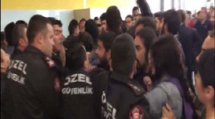 Anadolu Üniversitesi'nde ÖGB referandum protestosuna saldırdı