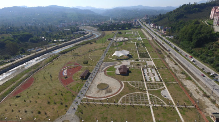 Ordu'da 15 milyon liraya yapılan botanik park, şehir hastanesi için sökülüyor!
