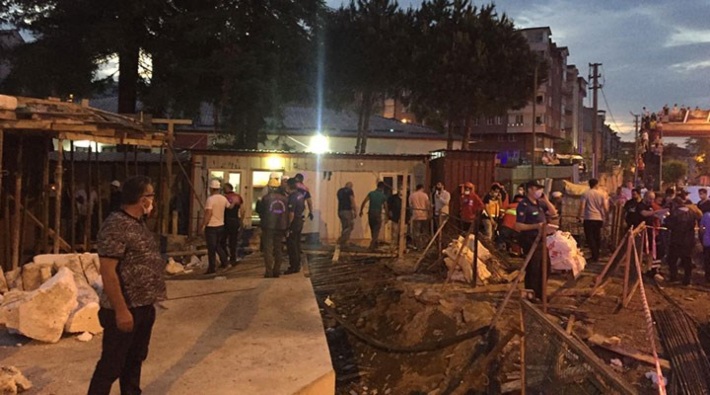 Ordu'da otel inşaatında göçük: 1 işçi yaşamını yitirdi, 8 işçi yaralandı