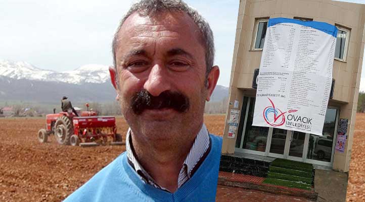 Komünist Ovacık Belediyesi'nin şeffaflık farkı
