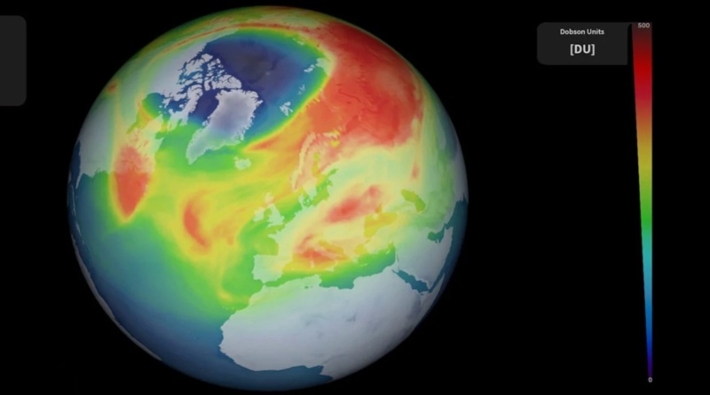 Ozon deliğinde azalma: Yeniden kapanıyor