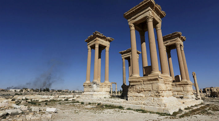 Suriye ordusu, Palmira Kalesi'ni IŞİD'den kurtardı