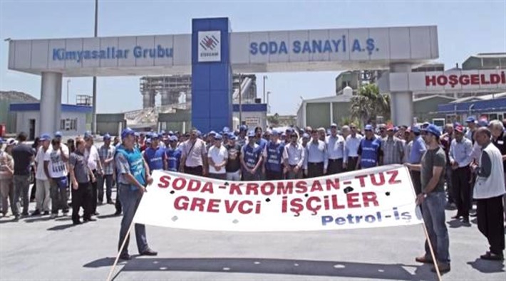 Patron dostu AKP bir grevi daha yasakladı!