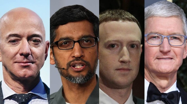 Apple, Amazon, Facebook ve Google'ın CEO'ları ABD Kongresi'nde ifade verecek 