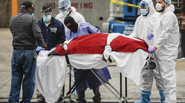 'Pentagon, koronavirüs nedeniyle 100 bin ceset torbası istedi'