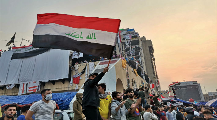 Iraklılar ABD'ye karşı sokaklarda 