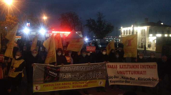 PSAKD İstanbul’dan Maraş Katliamı için eylem