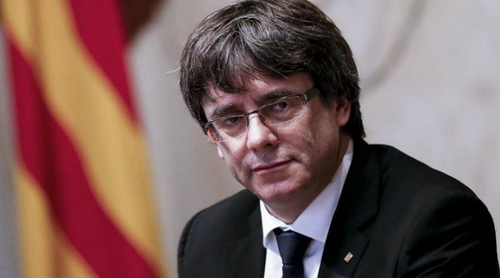 Puigdemont'un İspanya'ya iadesi için başvuru yapıldı