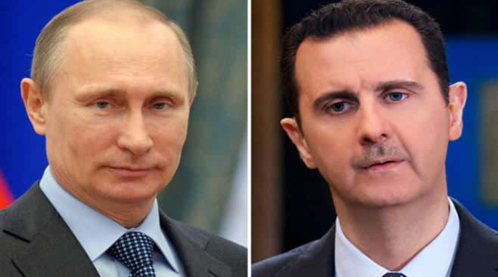 Putin ve Esad telefonda görüştü: 'Ayrılıkçı hedeflerin sahipleri şu anki olayların sorumlularıdır'