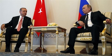 Erdoğan ve Putin Türk-Rus İş Dünyası toplantısında ortak açıklamalarda bulunuyor